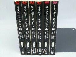 Candy Bonbon Yumiko Igarashi Manga / Comic Très Rare Ensemble De Cinq Livres Grand