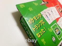 Carte De Poker Pokemon Red & Green Playing Cards 1996 Charizard De Jp Très Rare
