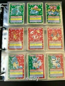 Carte Pokémon Topsun 150/150 Complete Set + Mewtwo Pikachu Holo Foil Très Rare