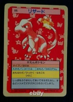 Carte Pokémon Topsun Charmeleon 2set Bleu Dos Numéro D'écume 005 Excellent'95