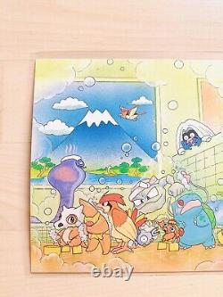 Carte postale Pokemon Lawson Keiko Fukuyama 1998 Bains publics du JAPON