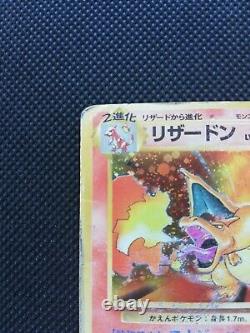 Cartes De Pokémon Charizard Japonais 006 Ensemble De Base Holo Old Back Très Rare F/s
