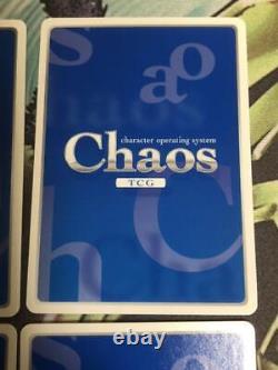 Chaos Tcg D. C3 Set 4 Pièces Dc-640 Etc Jpn Card Game Bushirade -très Bon