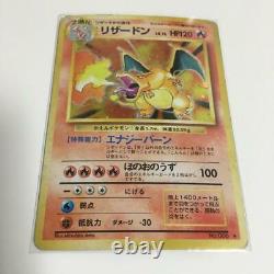 Charizard Base Set 1st No. 006 Holo 1996 Carte Japonaise De Pokémon Très Rare Japon
