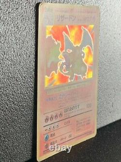 Charizard Holo 06 Pokemon Base Set 1996 Japonais Très Rare Japon F/s #3