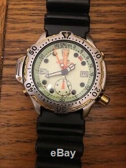 Citizen Promaster Aqualand Divers Vintage Watch, Très Rare Ensemble Complet! De Plus De Rechange