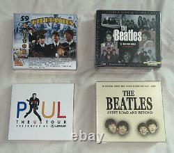 Coffret de CD des Beatles & de Paul McCartney avec des titres rares assortis, ensemble très rare de 4 CDs.