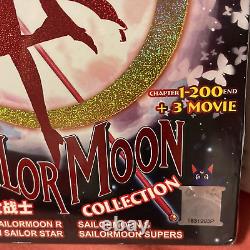 Collection de l'anime Sailor Moon 10 disques très rare, neuf, scellé en usine