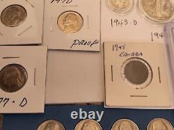 Collection de pièces de monnaie américaines très rares en argent, épreuves, ensembles notés et non notés.