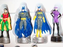 DC Superheroes Batman Chess Set (très Rare) Avec Livraison Gratuite