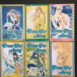 De Loin -14 Volumes Complete Set Complet Viz Media Manga 1-4 Très Rare