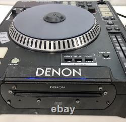Denon Dn-s5000 Dj Cdj Player Black 2 Set Dj Set Rare Working Very Good Japan