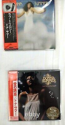 Donna Summer Shm Japon 8 Mini-LP's 2012 Ensemble Complet Très Rare 2012