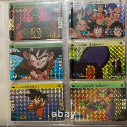 Dragon Ball Carddass Vol. 1-25 Holo Ensemble Complet 1988-1995 Vintage Très Rare