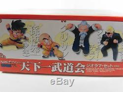 Dragon Ball Z Budokai Tenkaichi Diorama Collection Box Set Figure Très Rare Nouveau