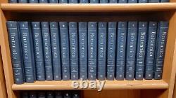 Encyclopaedia Britannica Rare 15ème Édition Ensemble Complet Très Bon