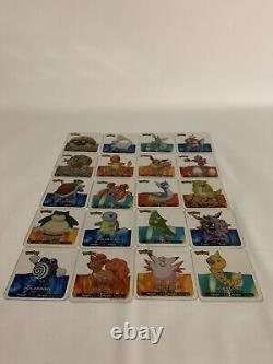 Ensemble de 20 cartes à lamincards Pokemon de la série 2005/2006