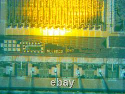 Ensemble de 4 collecteurs de plaquettes de silicium, Très Rare plaquette et puce CPU Motorola 68000