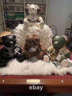 Ensemble de 4 ours en cuir Coach de NWT ! Collection Star Wars épuisée, très rare.