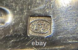 Ensemble de couverts en métal argenté Christofle 72 pièces très rare, première marque, motif inconnu