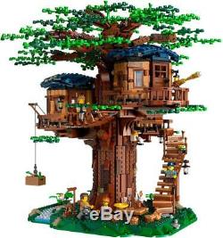 Idées Lego Treehouse # 21318 (scellé) (très Rare) Limited Nouveau (2 Jeux De Feuilles)