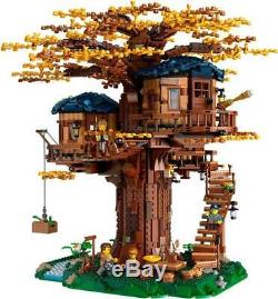 Idées Lego Treehouse # 21318 (scellé) (très Rare) Limited Nouveau (2 Jeux De Feuilles)