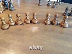 Jakopovic Original Dubrovnik Chess Set 1950-1960 Très Très Rare