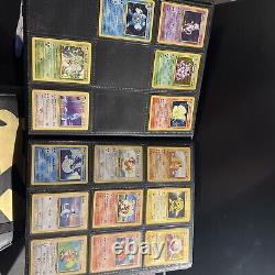 Jeux de cartes Pokémon vintage Near Complete Base Set 1999-2000 WOTC
