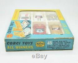 Jouets Corgi Coffret Cadeau 45'all Winners' Very Near Mint / Boxed (très Rare)