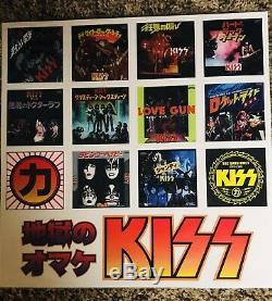 Kiss The Originaux 1974-1979 11 Couleur Lp- Coffret Japon Très Rare! Japonais