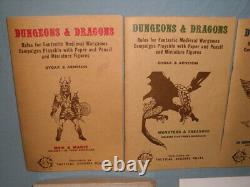 Le Coffret Blanc Original Tsr Dungeons And Dragons (très Rare Et Complet!)