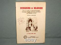 Le Coffret Blanc Original Tsr Dungeons And Dragons (très Rare Et Nr Mint-!)