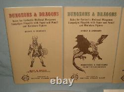 Le Coffret Blanc Original Tsr Dungeons And Dragons (très Rare Et Nr Mint-!)