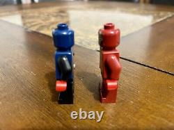 Lego 2012 Toy Fair Captain America & Iron Man Minifigures Sdcc Très Rare