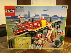Lego 6399 Aéroport Navette Monorail Train Très Rare