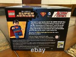 Lego Action Comics #1 Superman 2015 Sdcc Nouveau Scellé Très Rare