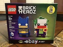 Lego Batman Et Le Joker 2016 Brickheadz 41491 Sdcc Nouveau Scellé Très Rare