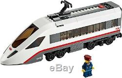 Lego City Passenger Train À Grande Vitesse (# 60051) (retraité 2014) (très Rare)