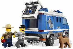 Lego City Police Dog Van (#4441)(retired 2012)(very Rare)(nouveau)