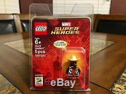 Lego Deadpool Sheriff Mini Figure Sdcc 2018 San Diego Comic Con Très Rare