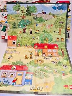 Lego Duplo Dacta Mosaic 9220 Scènes Agricoles Vintage Et Très Rare 100% Complet 1988