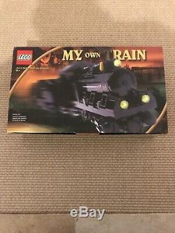 Lego My Own Train 3741 & 3742 Brown Tres Rare 100% Complète W Box & Instruction