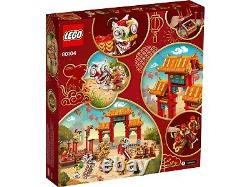 Lego Nouvel An Chinois 80104 Lion Dance Collectible Set New Sealed And Very Rare