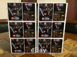 Lego Star Wars Sdcc Afficher Collection Ensemble Complet De 6 Afa Très Rares Cas
