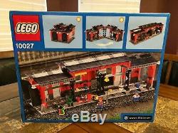 Lego Train Engine Shed 10027 World City Très Rare
