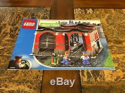Lego Train Engine Shed 10027 World City Très Rare