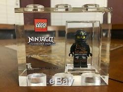 Lego Tt Games Trophy Brique Ninjago Cole Sdcc Plus Rare Que M. Gold Très Rare