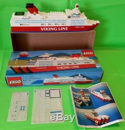 Lego Viking Ligne Saga Ferry Très Rare Promotionnel Boxed Set # 1658 Complet 1982