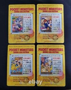 Ligue Pokemon Carddass Finale Set Complet Collection de Cartes Anime Pikachu Très Rare