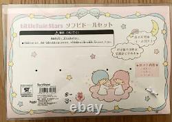 Little Twin Stars Soft Vinyl Doll Set Kikilala Très Rare Sanrio Japon New Fs